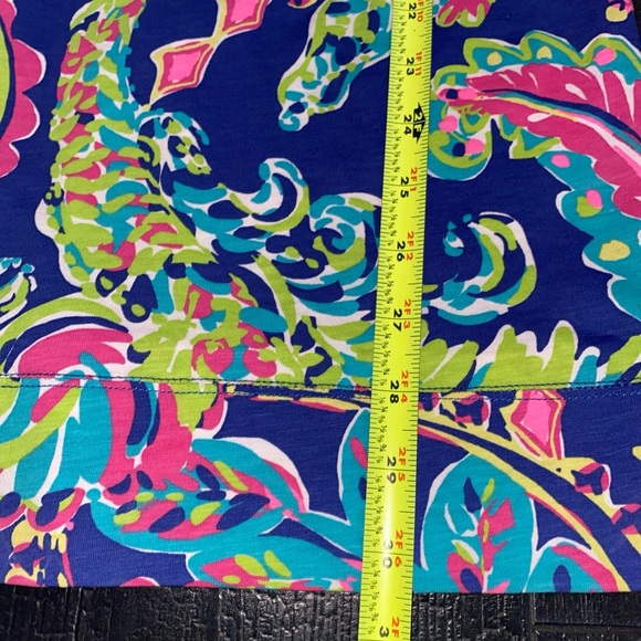 Lilly Pulitzer XXS Pima Cotton Marlowe Knit Dress 3/4 Sleeve Resort Wear - Picture 8 of 13